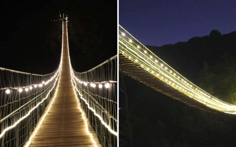 Puente colgante más largo de Hidalgo: un nuevo atractivo cerca de Mineral del Chico