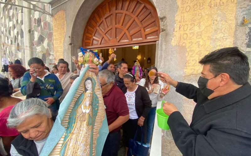 Pachuca: esperan más de 80 mil personas para celebración del Día de la Virgen en ‘La Villita’