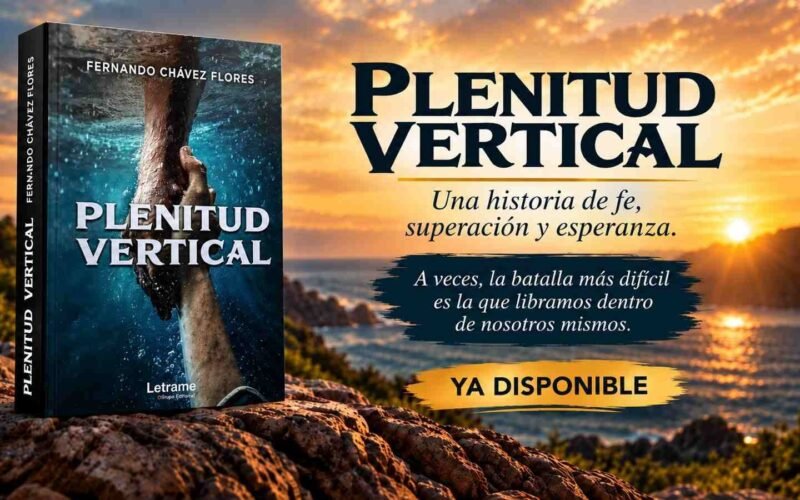 Fernando Chávez Flores debuta en la literatura con “Plenitud Vertical”, relatos sobre la aceptación, la dignidad y el orgullo